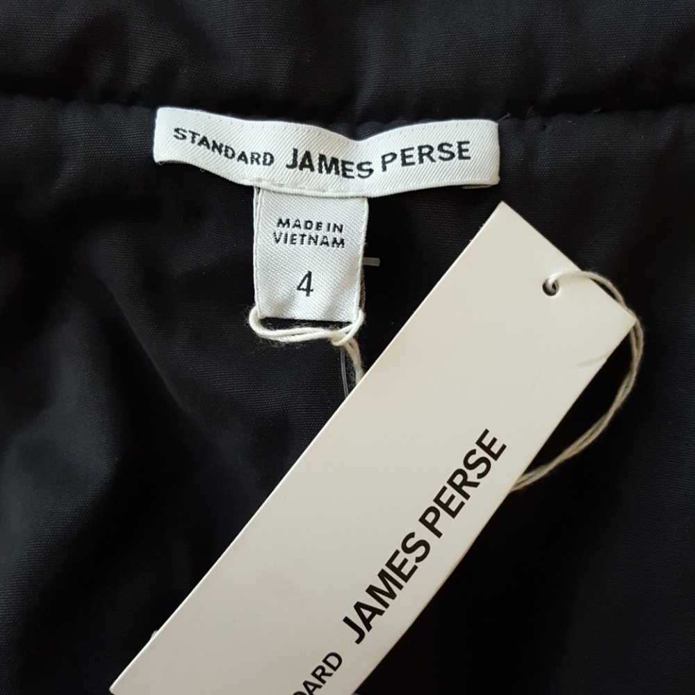 James Perse Dark Gray Puffer Vest - Picture 6 of 8